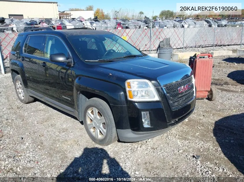 2015 GMC Terrain Sle-2 VIN: 2GKALREK2F6190060 Lot: 40602016