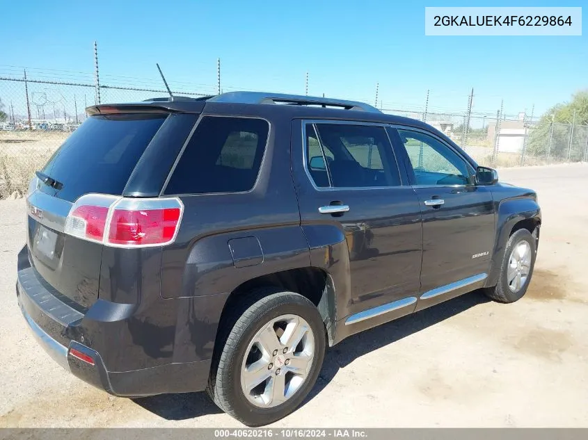 2GKALUEK4F6229864 2015 GMC Terrain Denali