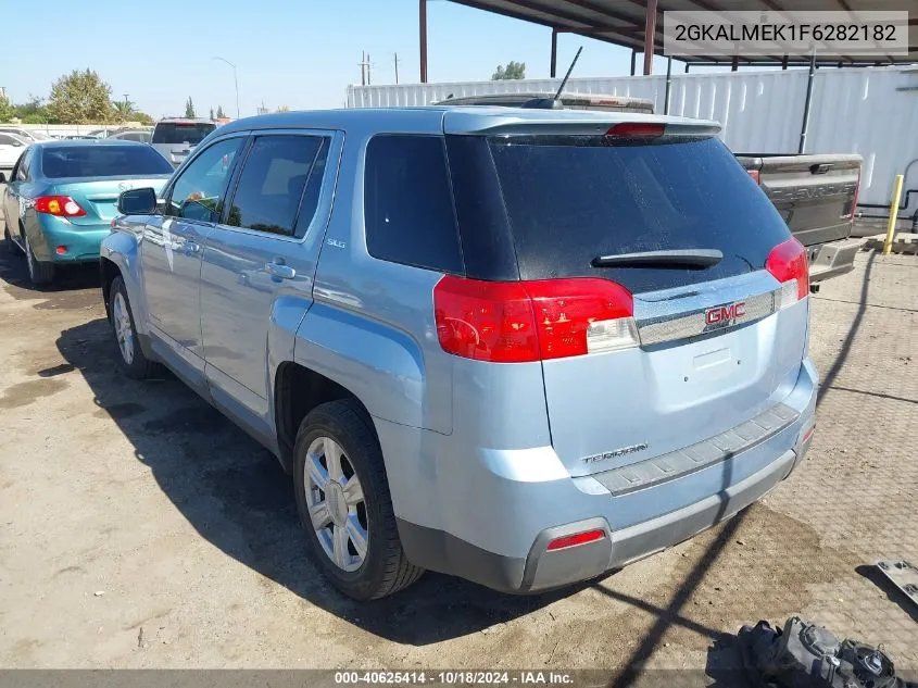 2015 GMC Terrain Sle-1 VIN: 2GKALMEK1F6282182 Lot: 40625414