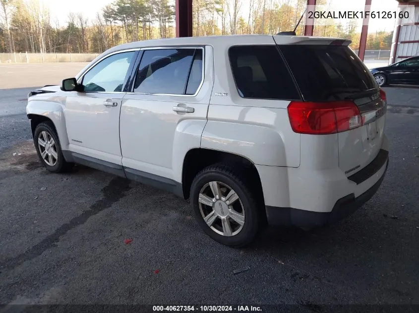 2015 GMC Terrain Sle-1 VIN: 2GKALMEK1F6126160 Lot: 40627354