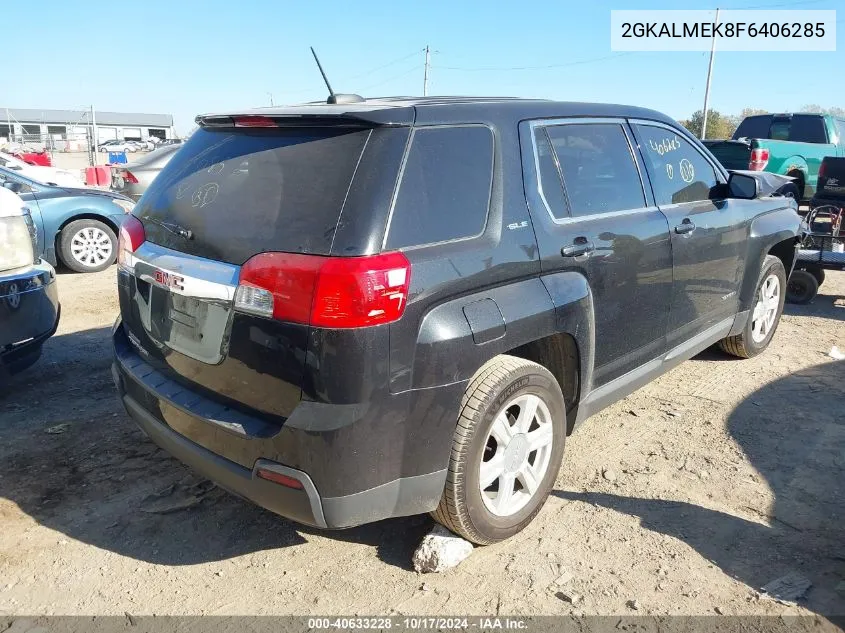 2015 GMC Terrain Sle-1 VIN: 2GKALMEK8F6406285 Lot: 40633228