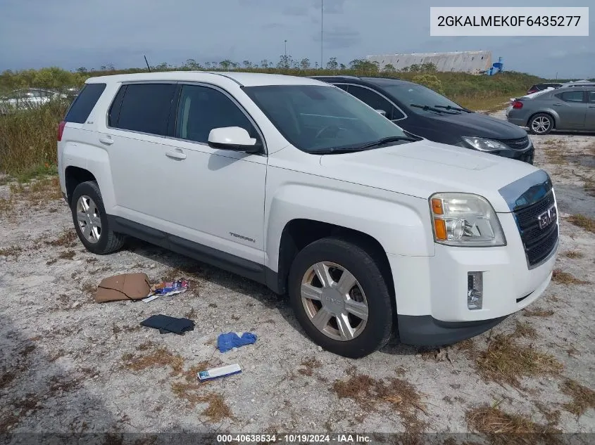 2015 GMC Terrain Sle-1 VIN: 2GKALMEK0F6435277 Lot: 40638534