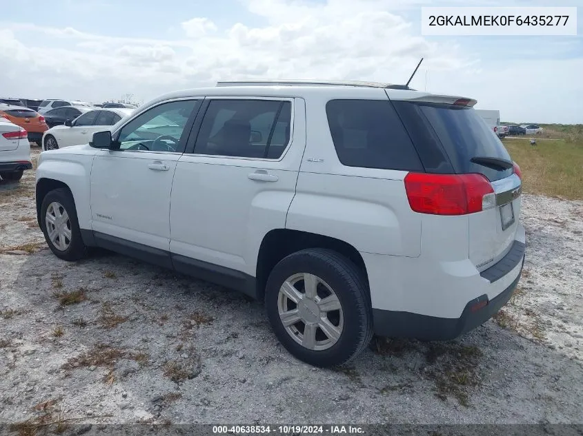 2015 GMC Terrain Sle-1 VIN: 2GKALMEK0F6435277 Lot: 40638534