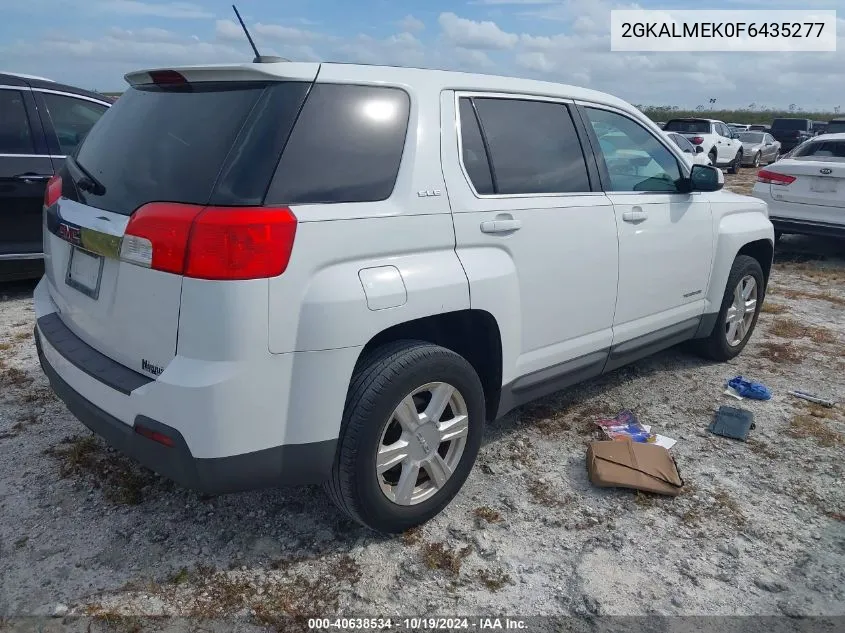 2GKALMEK0F6435277 2015 GMC Terrain Sle-1