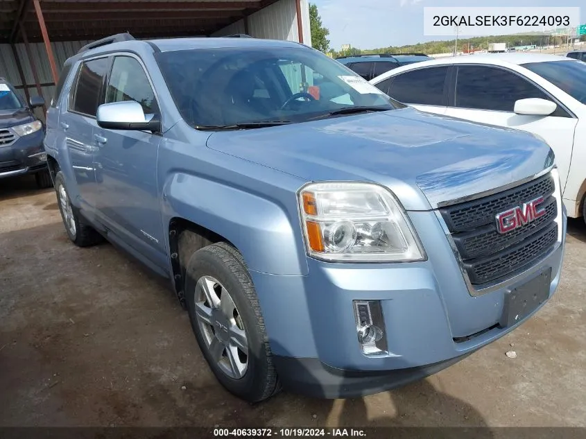 2015 GMC Terrain Slt-1 VIN: 2GKALSEK3F6224093 Lot: 40639372