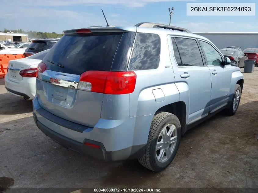 2015 GMC Terrain Slt-1 VIN: 2GKALSEK3F6224093 Lot: 40639372