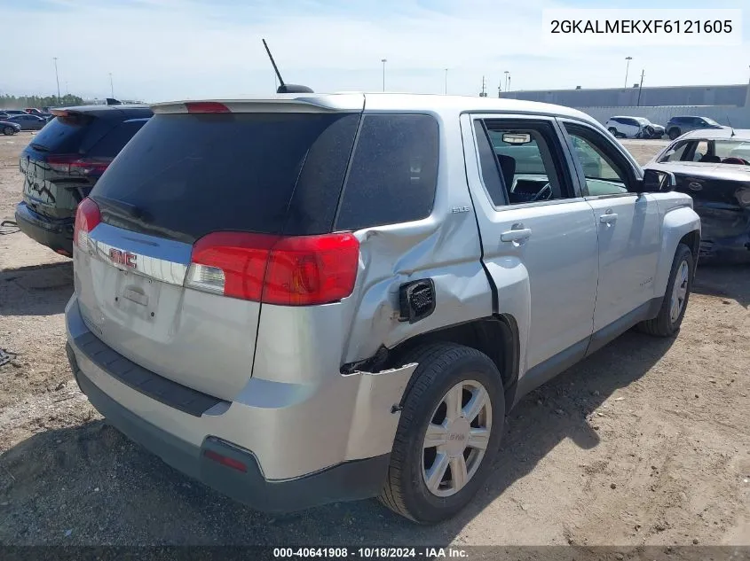 2015 GMC Terrain Sle-1 VIN: 2GKALMEKXF6121605 Lot: 40641908