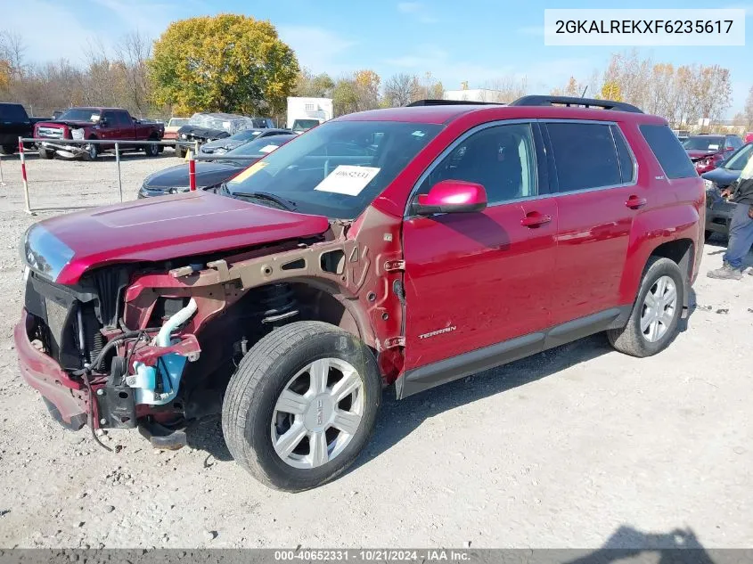 2015 GMC Terrain Sle VIN: 2GKALREKXF6235617 Lot: 40652331