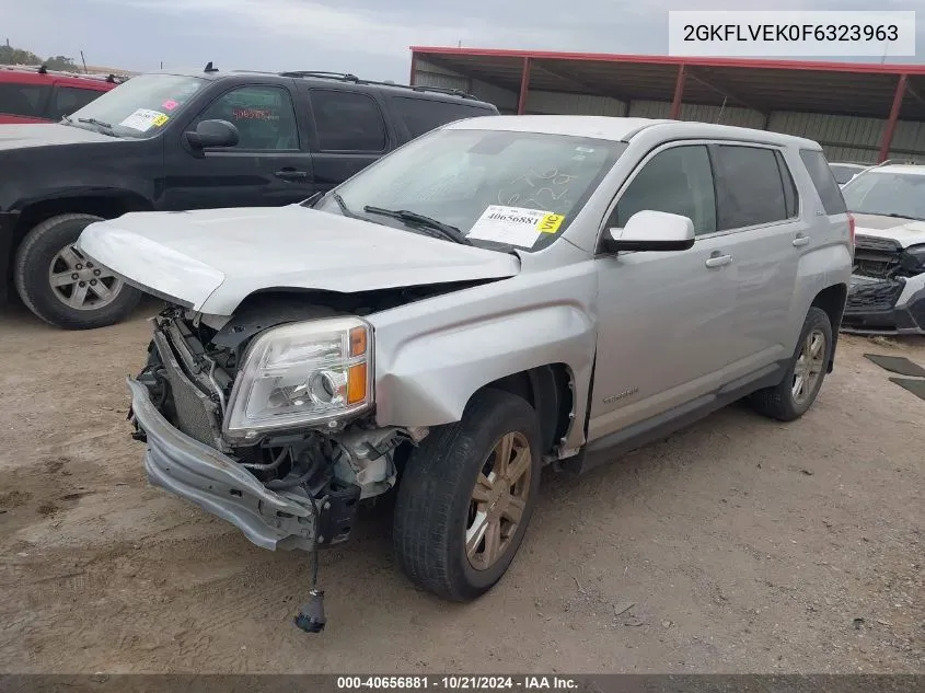 2015 GMC Terrain Sle-1 VIN: 2GKFLVEK0F6323963 Lot: 40656881