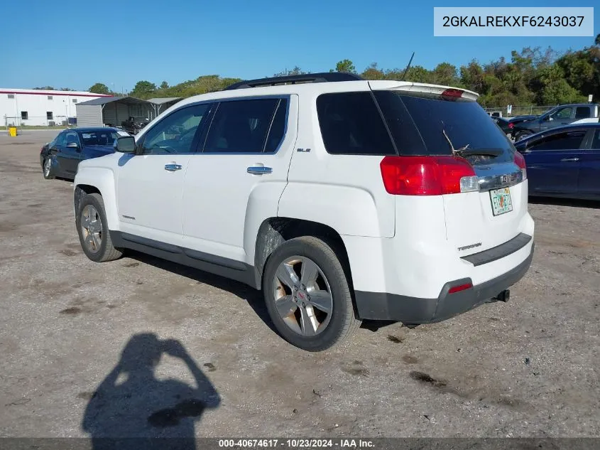 2GKALREKXF6243037 2015 GMC Terrain Sle-2