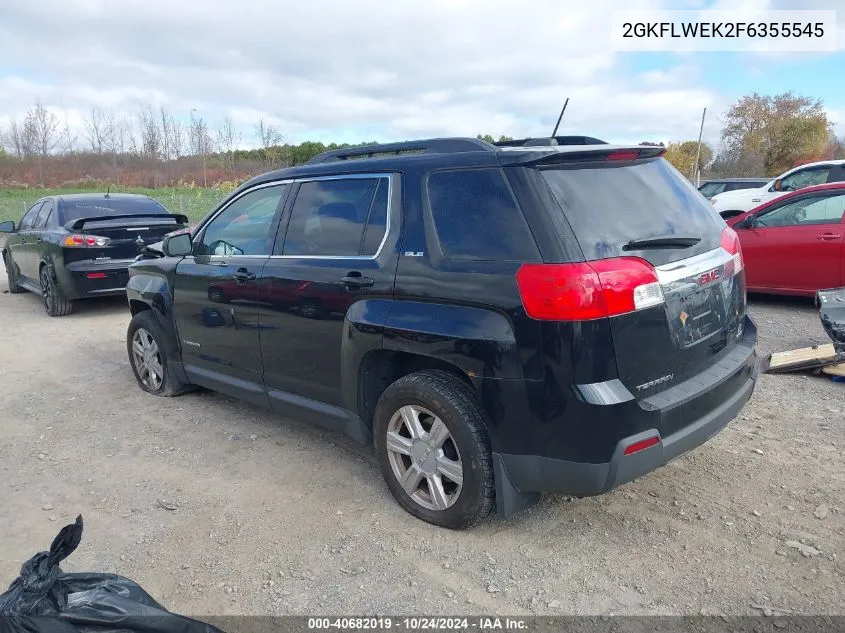 2015 GMC Terrain Sle-2 VIN: 2GKFLWEK2F6355545 Lot: 40682019