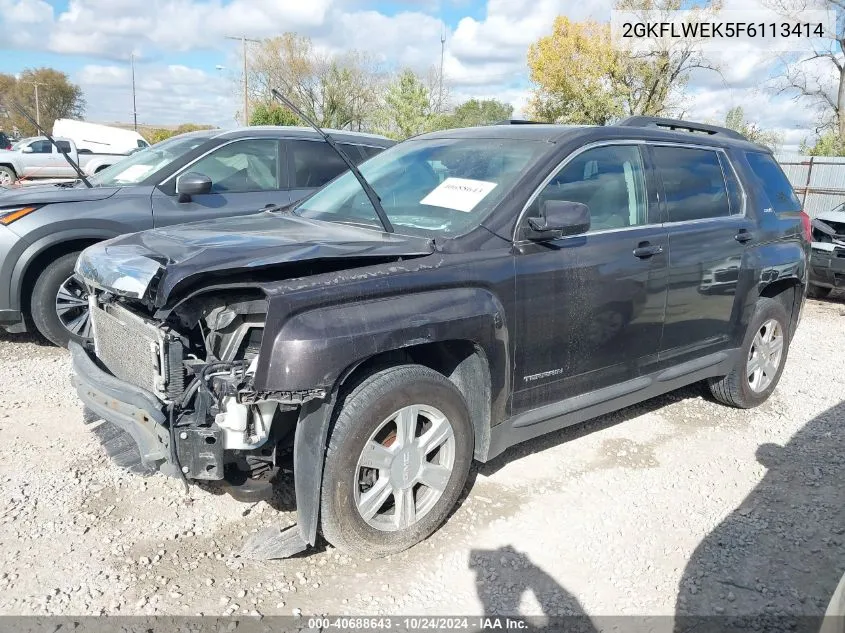 2015 GMC Terrain Sle-2 VIN: 2GKFLWEK5F6113414 Lot: 40688643