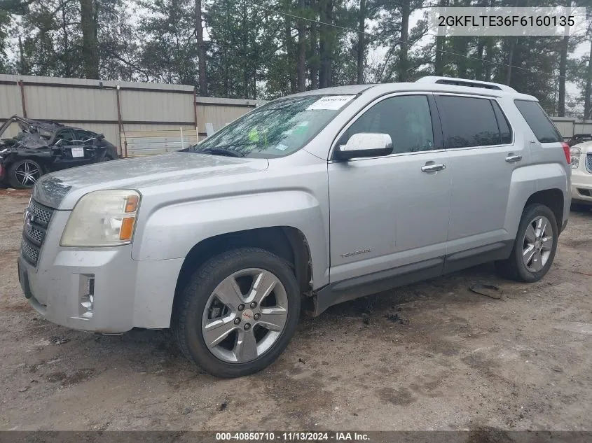 2015 GMC Terrain Slt-2 VIN: 2GKFLTE36F6160135 Lot: 40850710