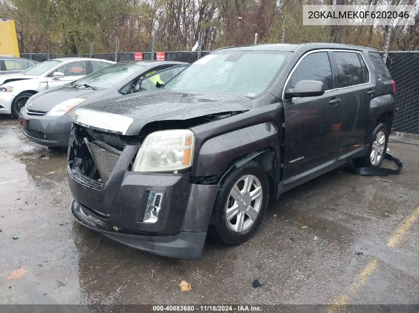 2015 GMC Terrain Sle-1 VIN: 2GKALMEK0F6202046 Lot: 40883680