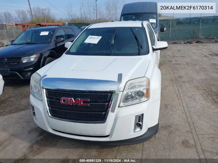 2015 GMC Terrain Sle-1 VIN: 2GKALMEK2F6170314 Lot: 40891329