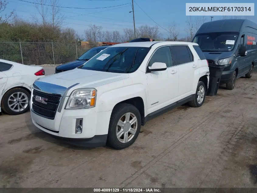 2015 GMC Terrain Sle-1 VIN: 2GKALMEK2F6170314 Lot: 40891329