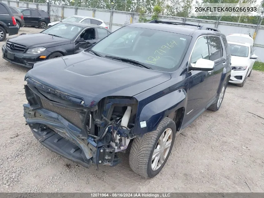 2GKFLTEK4G6266933 2016 GMC Terrain Sle