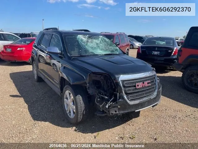 2GKFLTEK6G6292370 2016 GMC Terrain Sle