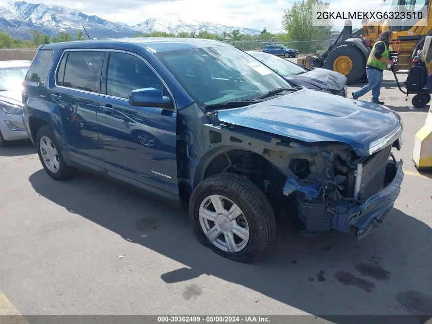 2GKALMEKXG6323510 2016 GMC Terrain Sle-1