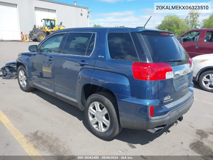 2GKALMEKXG6323510 2016 GMC Terrain Sle-1