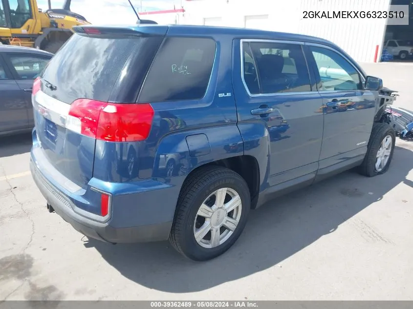 2GKALMEKXG6323510 2016 GMC Terrain Sle-1