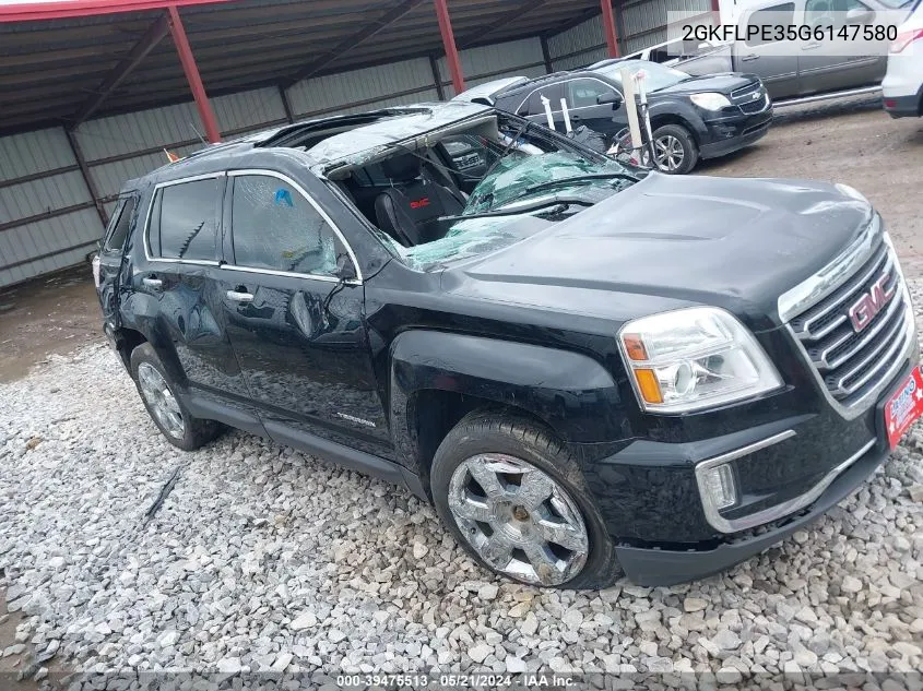 2016 GMC Terrain Slt VIN: 2GKFLPE35G6147580 Lot: 39475513