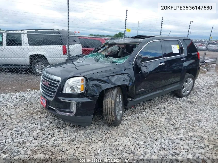 2GKFLPE35G6147580 2016 GMC Terrain Slt