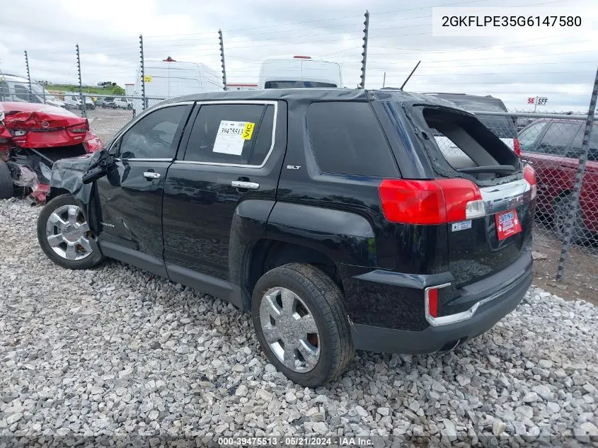 2GKFLPE35G6147580 2016 GMC Terrain Slt