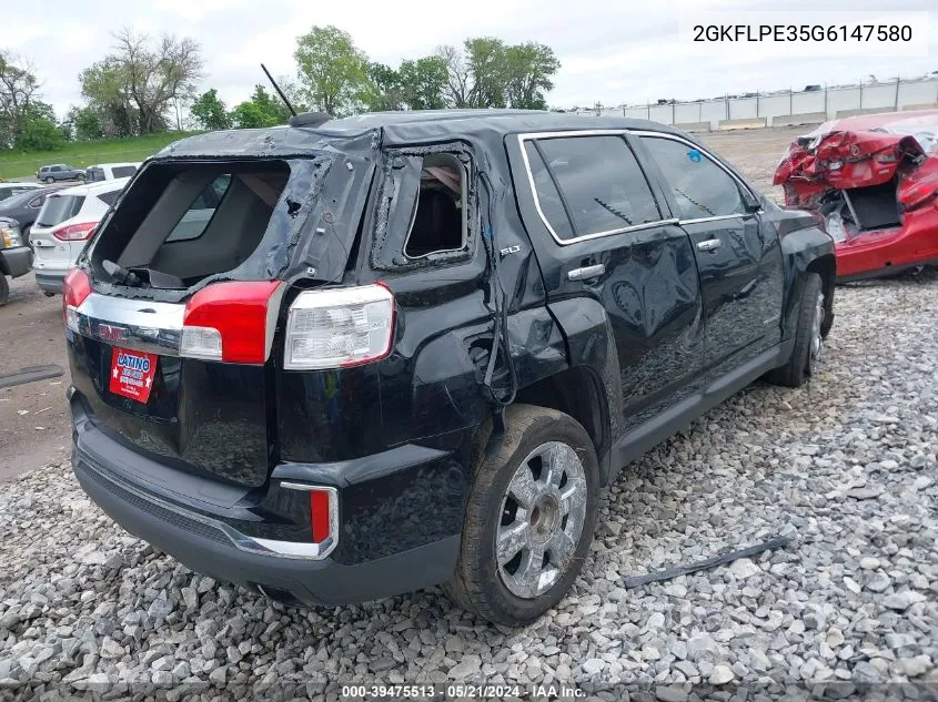 2GKFLPE35G6147580 2016 GMC Terrain Slt