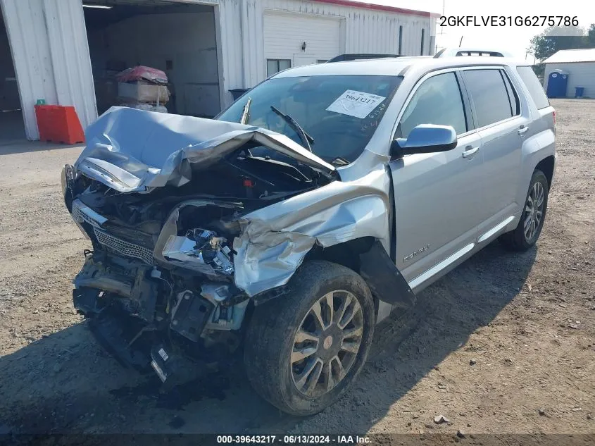 2GKFLVE31G6275786 2016 GMC Terrain Denali