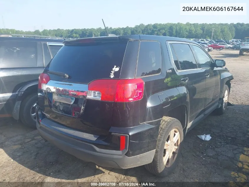 2GKALMEK6G6167644 2016 GMC Terrain Sle-1