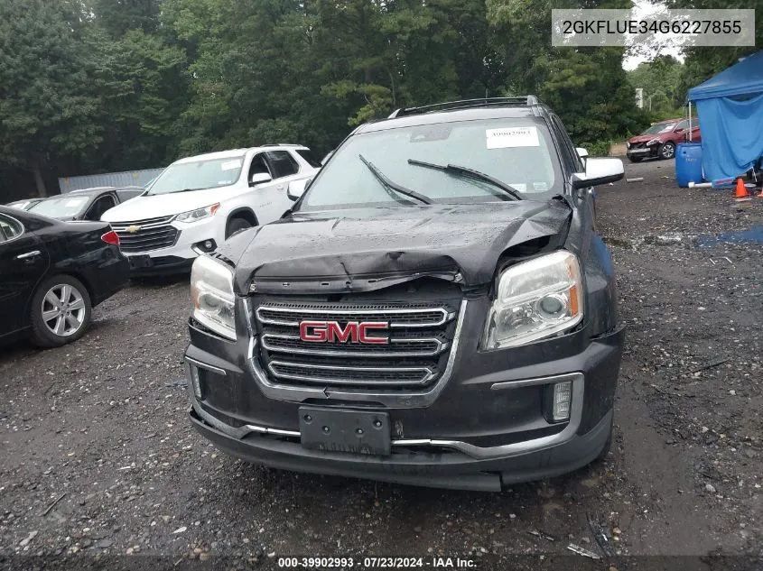 2016 GMC Terrain Slt VIN: 2GKFLUE34G6227855 Lot: 39902993