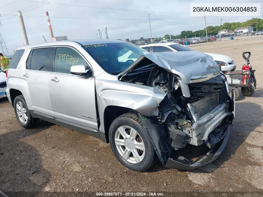 2GKALMEK0G6304853 2016 GMC Terrain Sle-1