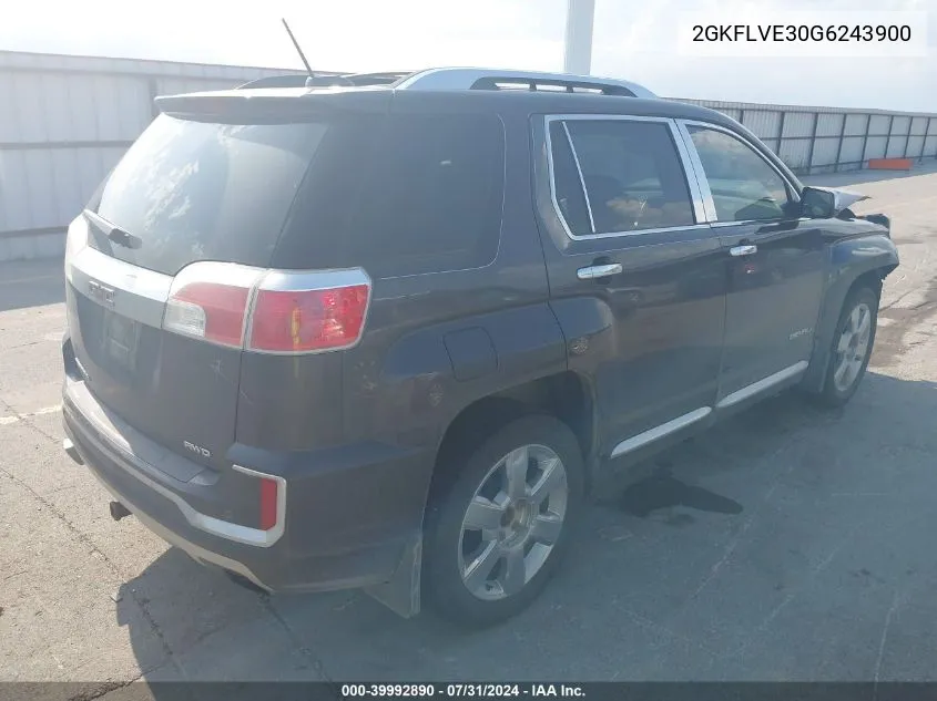 2GKFLVE30G6243900 2016 GMC Terrain Denali