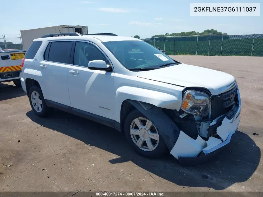 2016 GMC Terrain Sle-2 VIN: 2GKFLNE37G6111037 Lot: 40017274