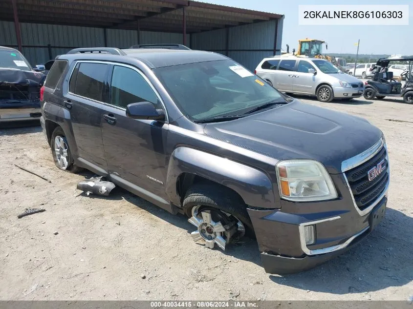 2016 GMC Terrain Sle-2 VIN: 2GKALNEK8G6106303 Lot: 40034415