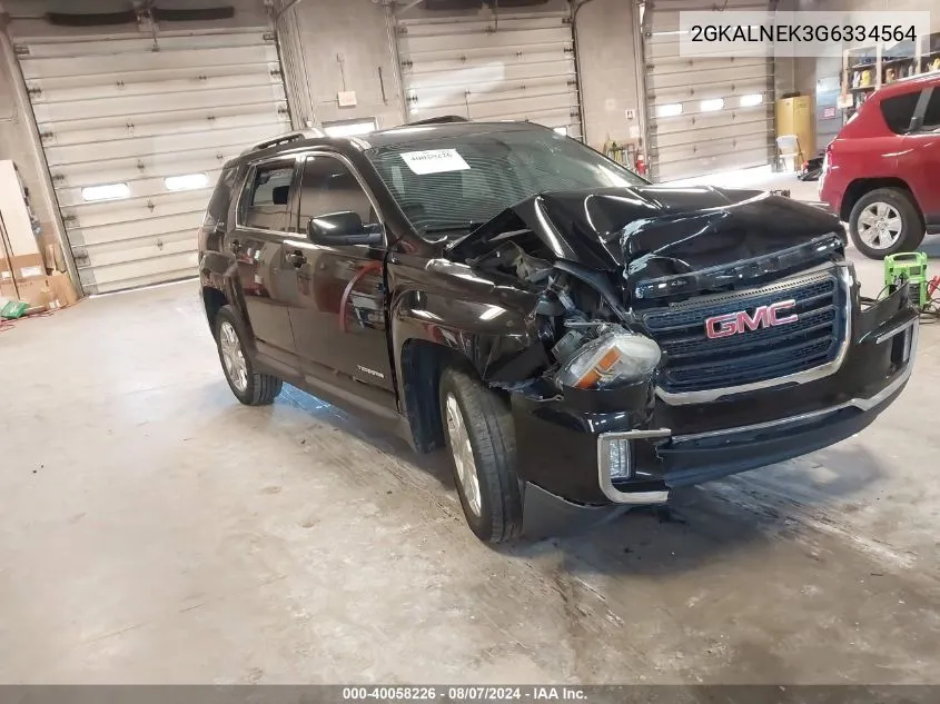 2016 GMC Terrain Sle-2 VIN: 2GKALNEK3G6334564 Lot: 40058226