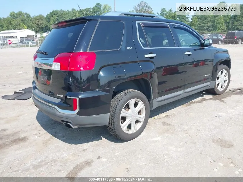 2016 GMC Terrain Slt VIN: 2GKFLUE3XG6235779 Lot: 40117383