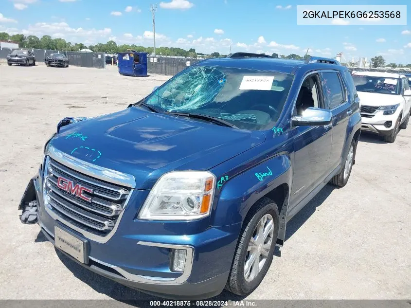 2GKALPEK6G6253568 2016 GMC Terrain Slt