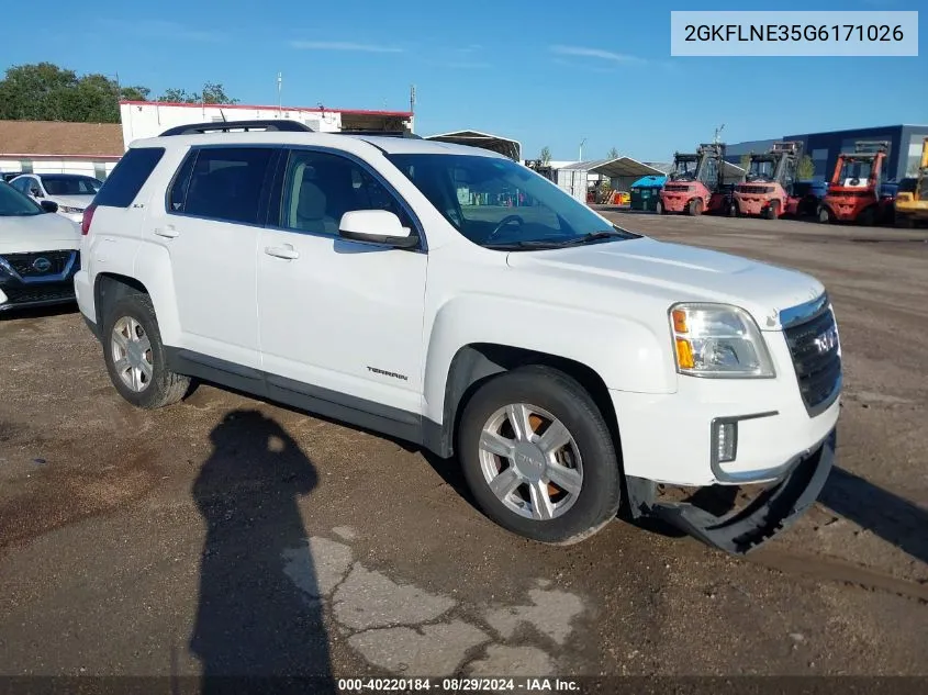 2016 GMC Terrain Sle-2 VIN: 2GKFLNE35G6171026 Lot: 40220184