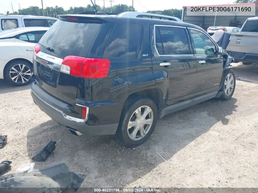 2GKFLPE30G6171690 2016 GMC Terrain Slt