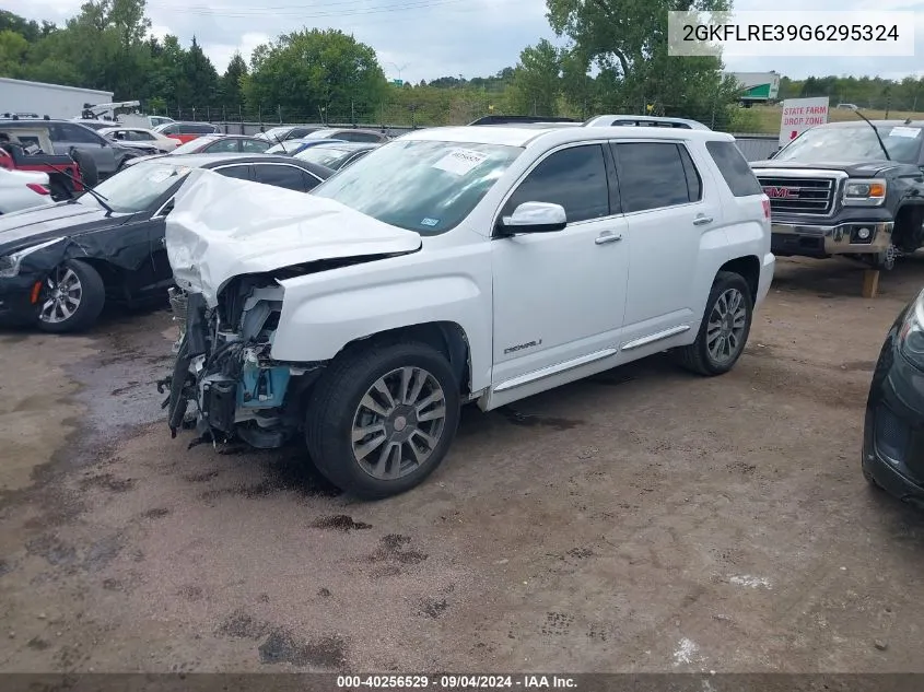 2016 GMC Terrain Denali VIN: 2GKFLRE39G6295324 Lot: 40256529