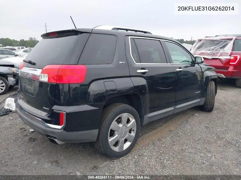 2016 GMC Terrain Slt VIN: 2GKFLUE31G6262014 Lot: 40264111