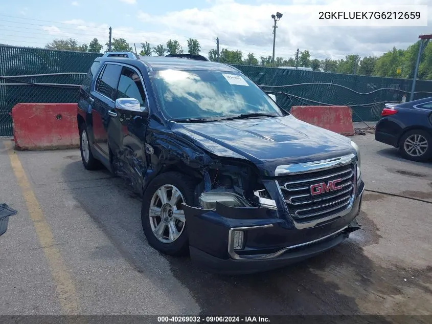 2016 GMC Terrain Slt VIN: 2GKFLUEK7G6212659 Lot: 40269032