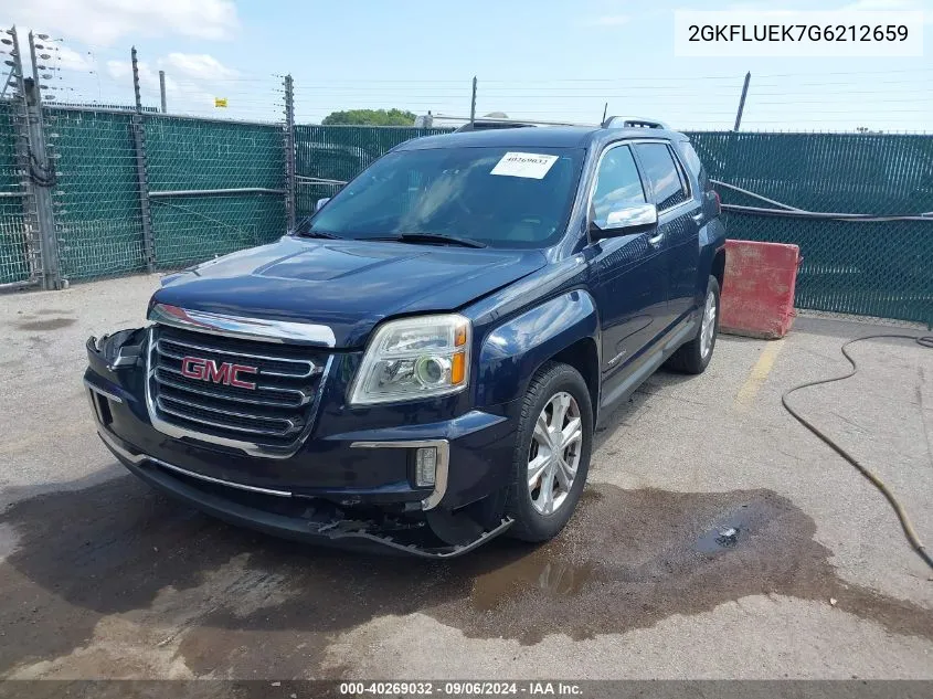 2GKFLUEK7G6212659 2016 GMC Terrain Slt