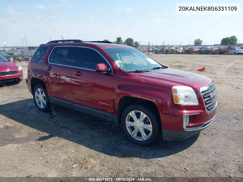 2016 GMC Terrain Sle-2 VIN: 2GKALNEK8G6331109 Lot: 40271072