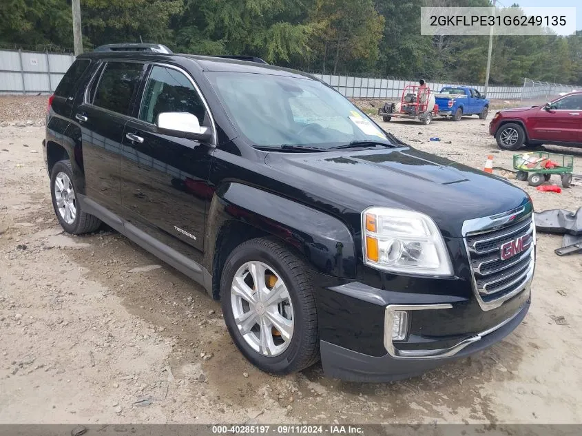 2GKFLPE31G6249135 2016 GMC Terrain Slt