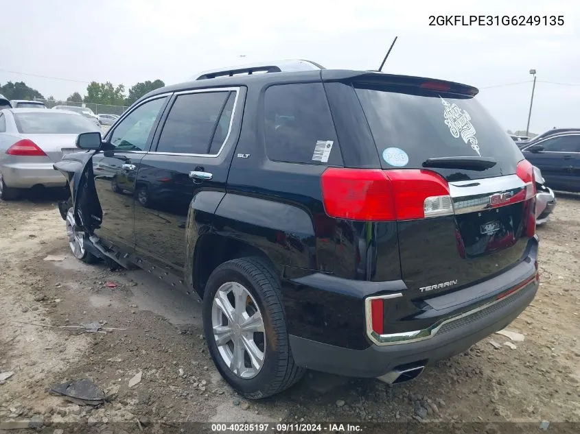 2GKFLPE31G6249135 2016 GMC Terrain Slt