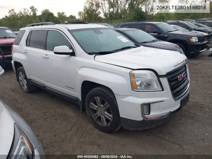 2016 GMC Terrain Sle-2 VIN: 2GKFLTE38G6188018 Lot: 40285462