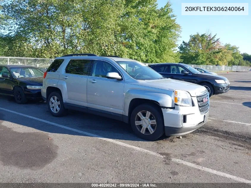 2016 GMC Terrain Sle-2 VIN: 2GKFLTEK3G6240064 Lot: 40290242